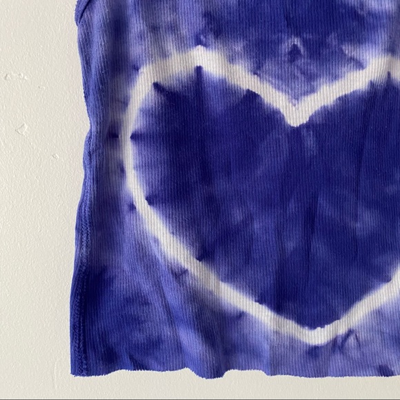 cropped y2k tie dye heart tank top - Picture 4 of 4